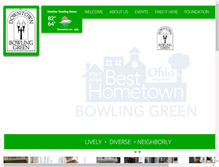 Tablet Screenshot of downtownbgohio.org